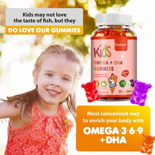 Multivitamin Gummies - Helps with Memory, Concentration and Overall Cognition, Bone Density and Health